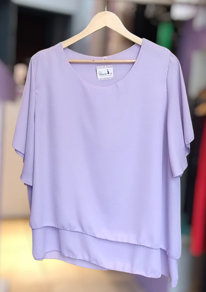 Blusa de gasa