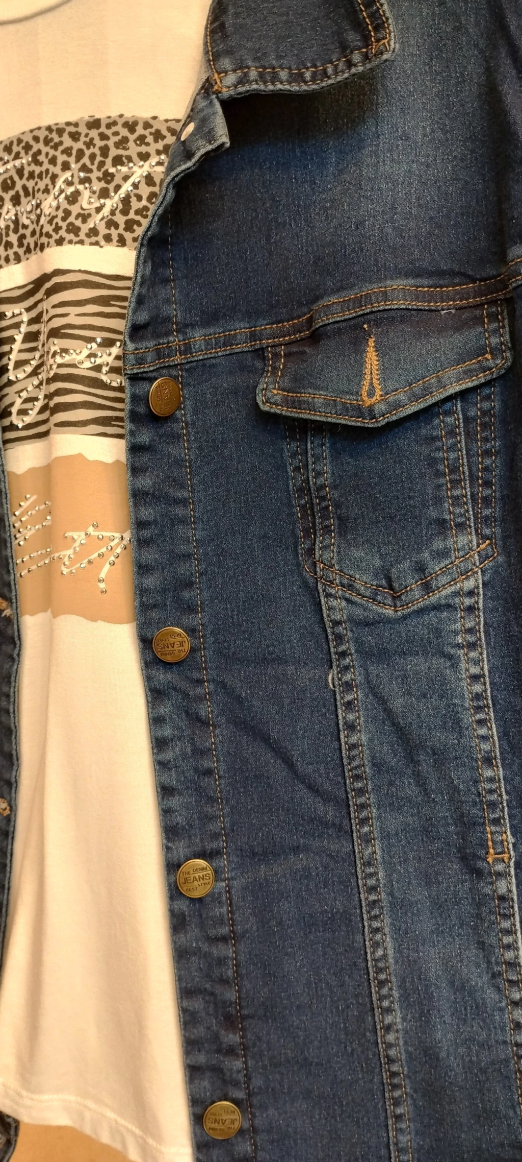Campera jeans clàsica